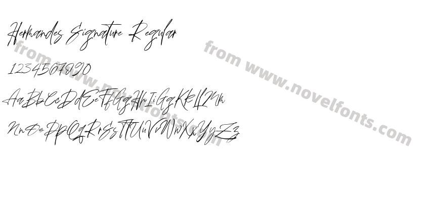 Hermandes Signature RegularPreview