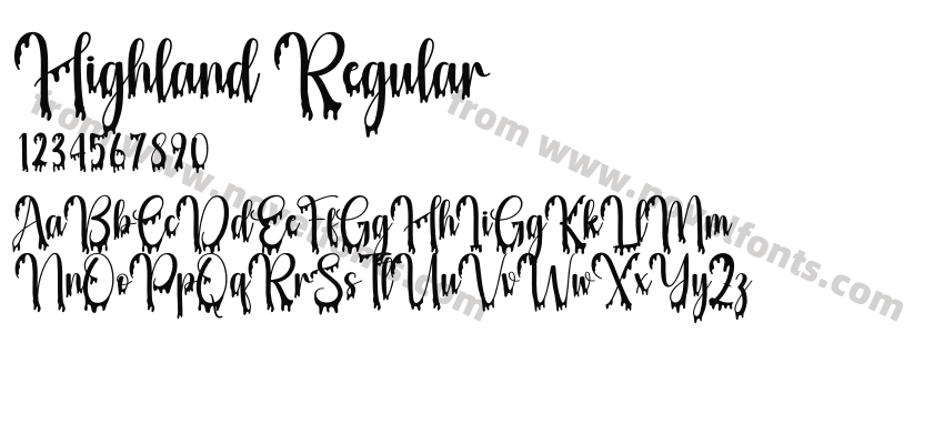 Highland RegularPreview