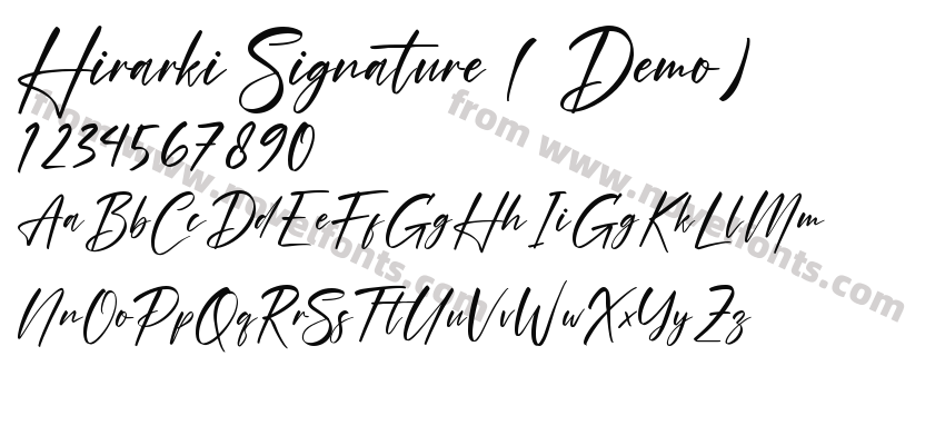 Hirarki Signature ( Demo)Preview