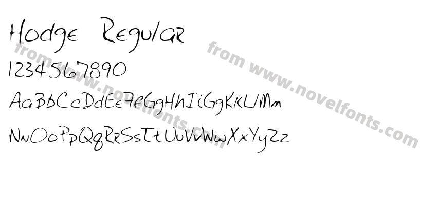Hodge RegularPreview