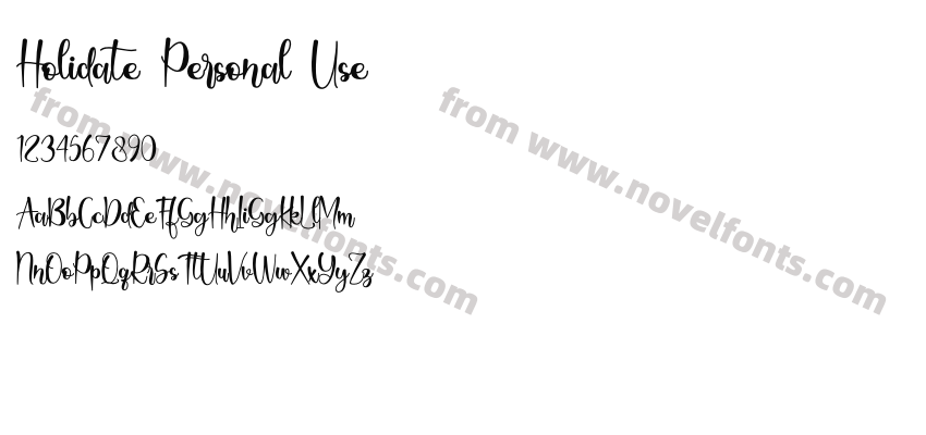 Holidate Personal UsePreview