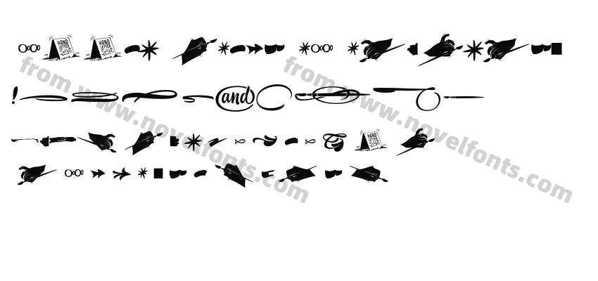 Hollie Script Pro OrnamentsPreview
