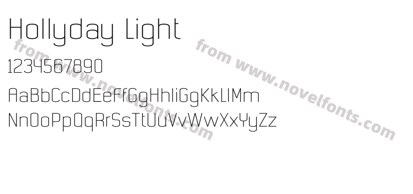 Hollyday LightPreview