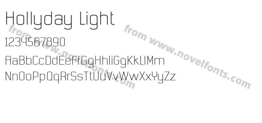 Hollyday LightPreview