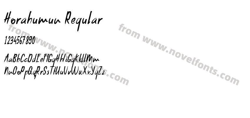 Horahumun RegularPreview