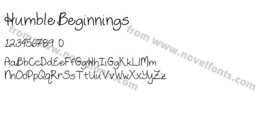 Humble BeginningsPreview