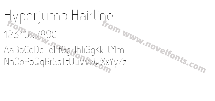 Hyperjump HairlinePreview