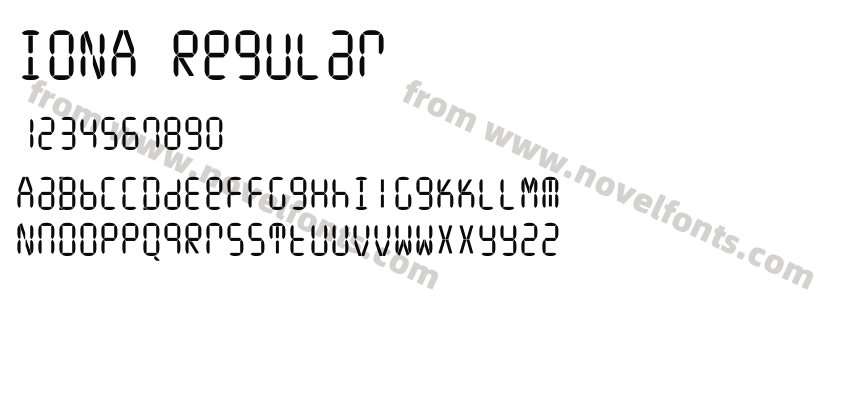 IONA RegularPreview