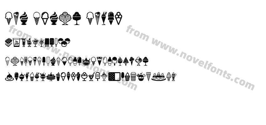 Ice Cream IconsPreview