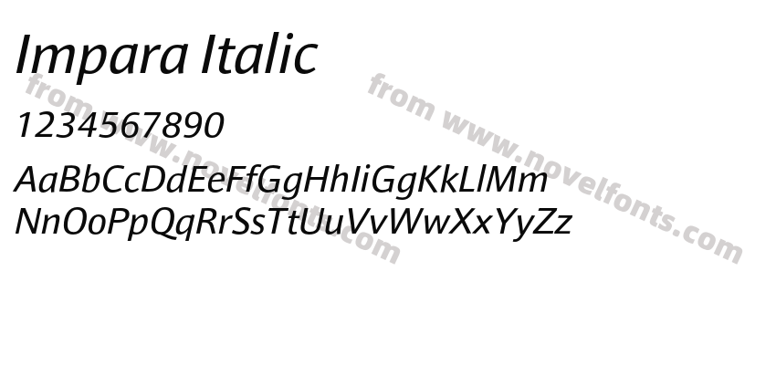 Impara ItalicPreview