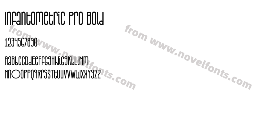 Infantometric Pro BoldPreview