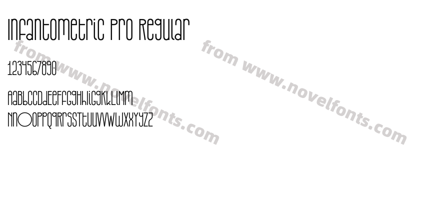 Infantometric Pro RegularPreview