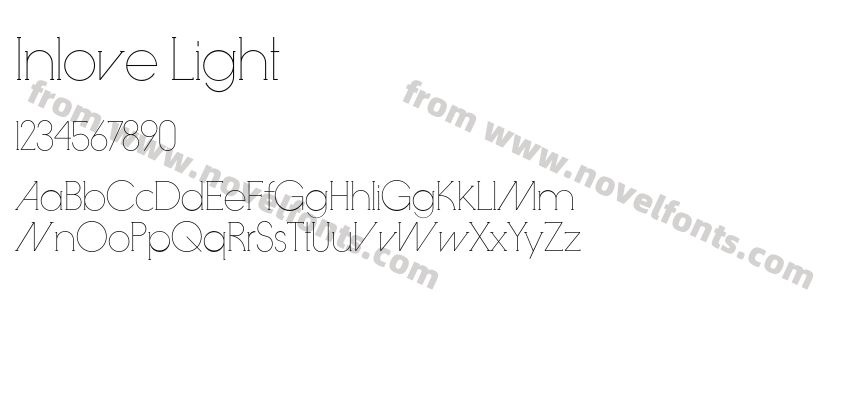 Inlove LightPreview