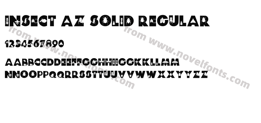 Insect Az Solid RegularPreview