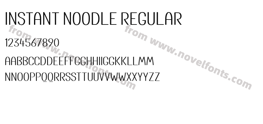 Instant Noodle RegularPreview