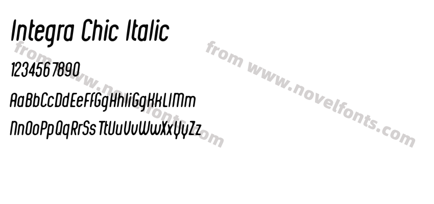 Integra Chic ItalicPreview