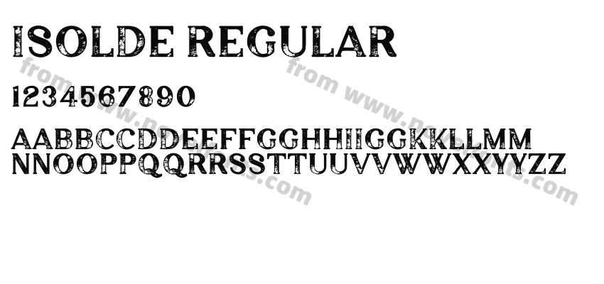 Isolde RegularPreview