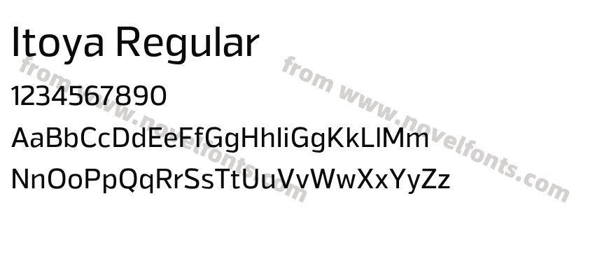 Itoya RegularPreview