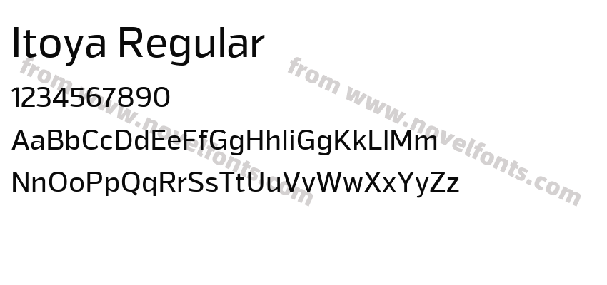 Itoya RegularPreview