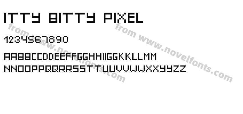 Itty Bitty PixelPreview