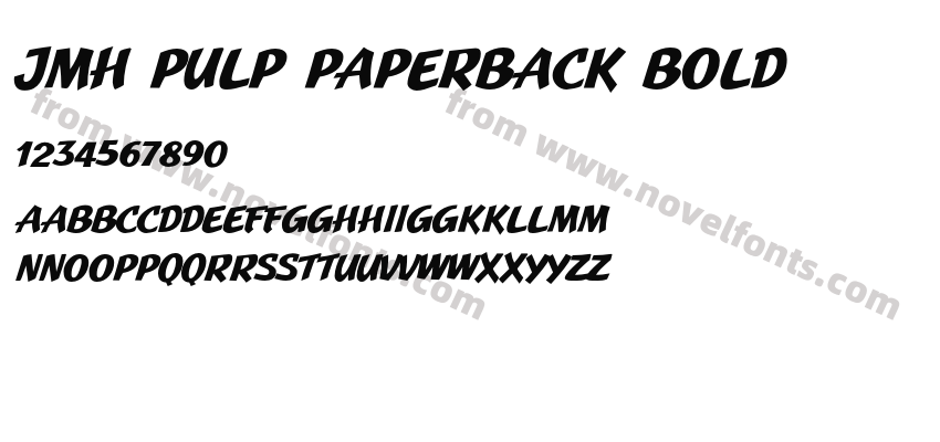 JMH Pulp Paperback BoldPreview