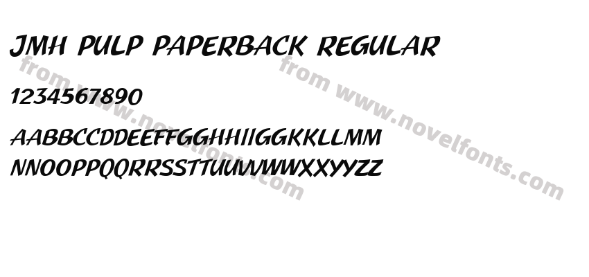 JMH Pulp Paperback RegularPreview