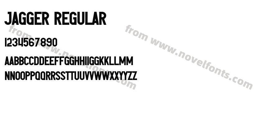 Jagger RegularPreview