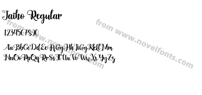 Jaiho RegularPreview