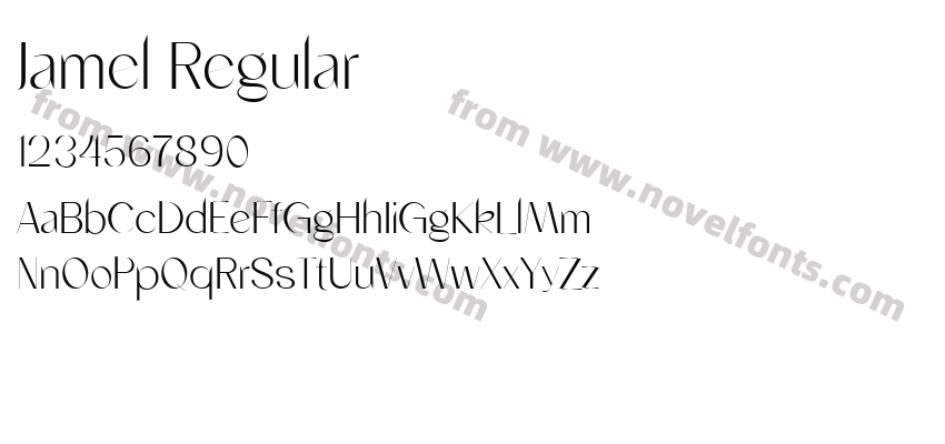 Jamel RegularPreview