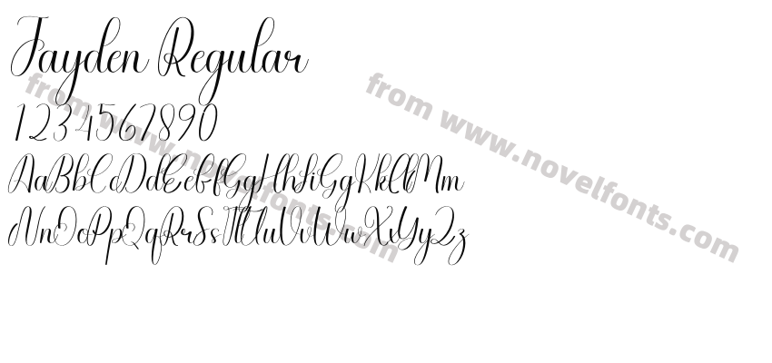 Jayden RegularPreview