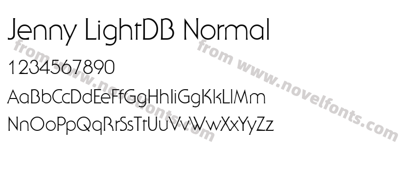 Jenny LightDB NormalPreview