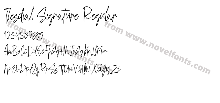 Jesdial Signature RegularPreview
