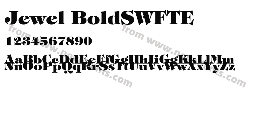 Jewel BoldSWFTEPreview