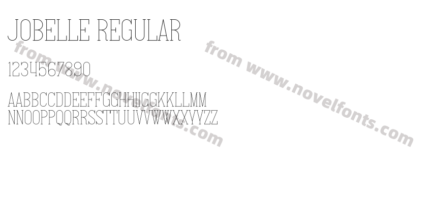 Jobelle RegularPreview