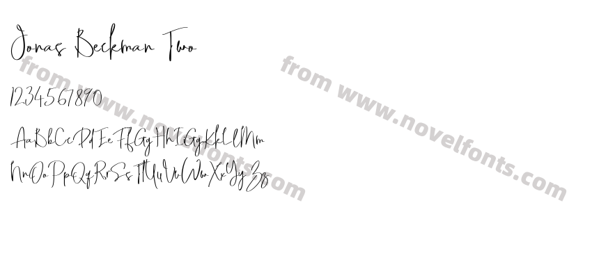 Jonas Beckman TwoPreview
