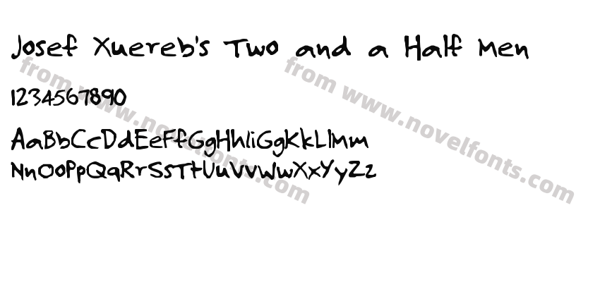 Josef Xuereb's Two and a Half MenPreview