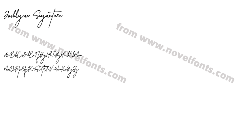 Joshlyne SignaturePreview