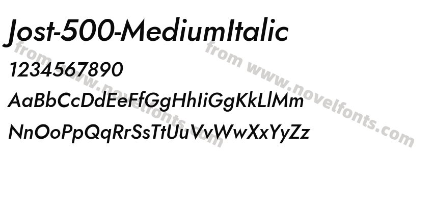 Jost-500-MediumItalicPreview