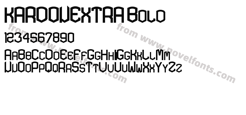 KARDONEXTRA BoldPreview