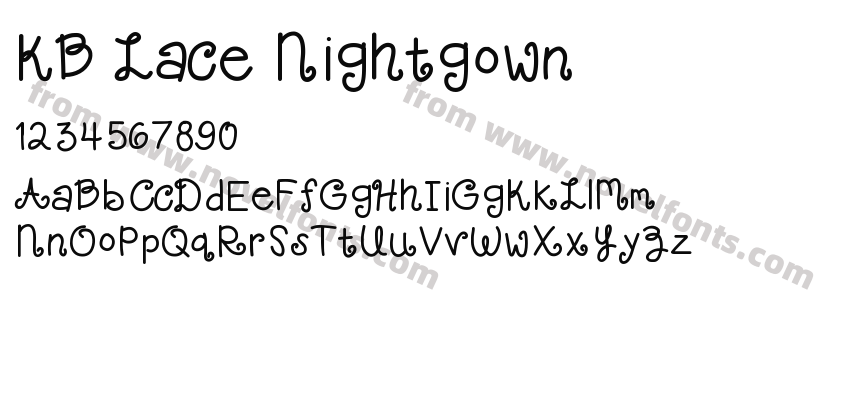KB Lace NightgownPreview