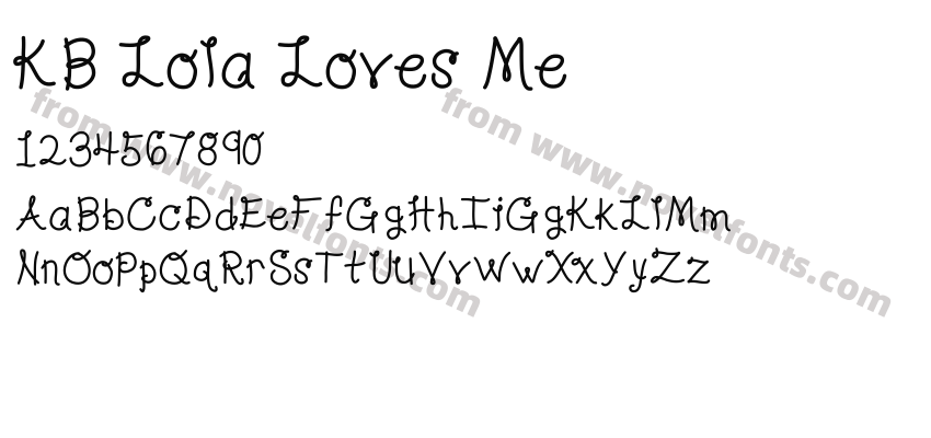 KB Lola Loves MePreview