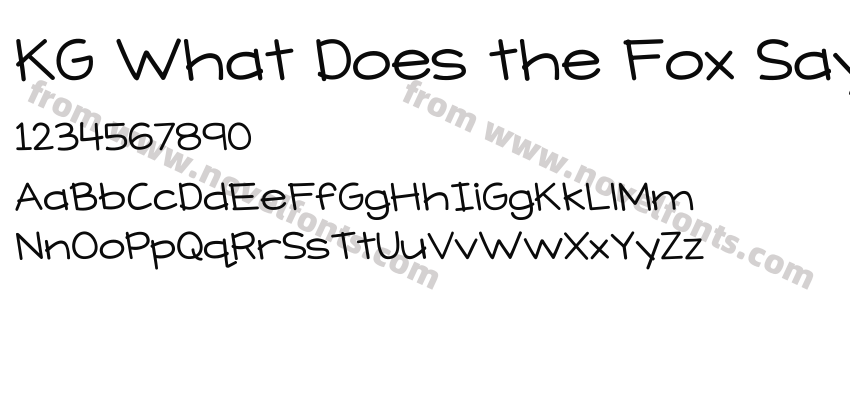 KG What Does the Fox SayPreview