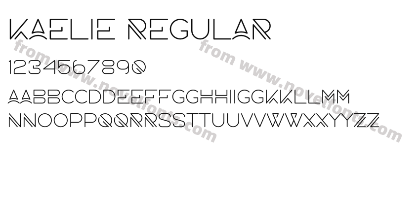 Kaelie RegularPreview