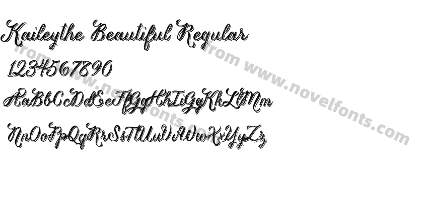 Kaileythe Beautiful RegularPreview