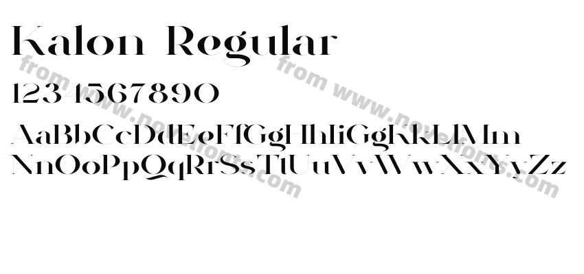 Kalon RegularPreview
