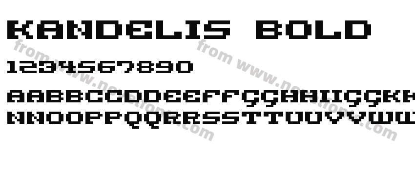 Kandelis BoldPreview