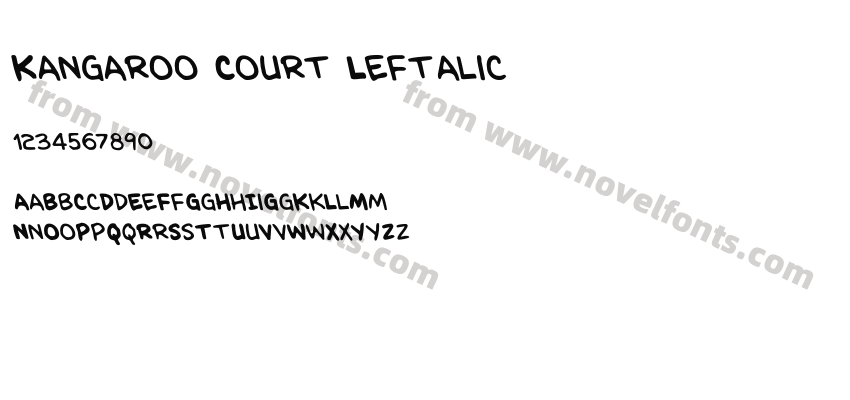 Kangaroo Court LeftalicPreview