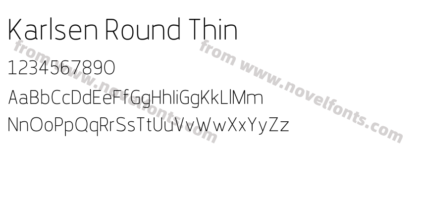 Karlsen Round ThinPreview