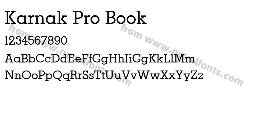 Karnak Pro BookPreview