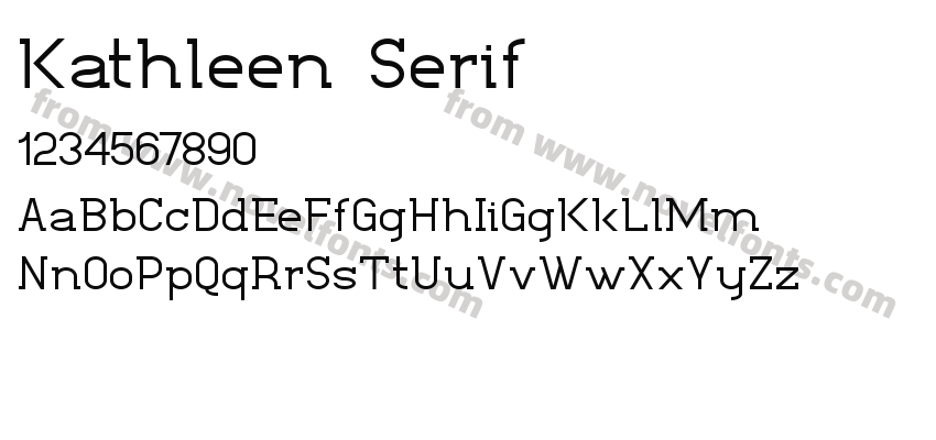 Kathleen SerifPreview